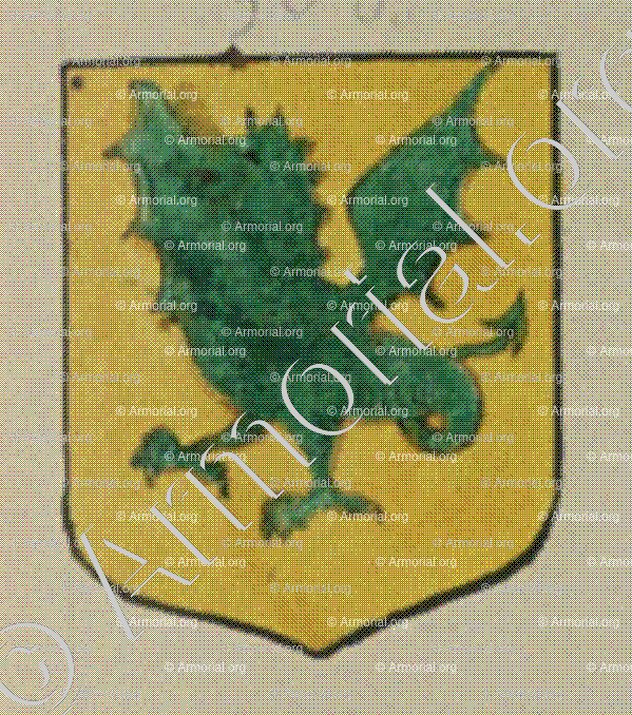GOLLEMAN (Alsace)_Blason enregistré sous le règne de Louis XIV_France 