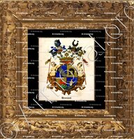 cadre-ancien-or-BESENVAL_Aosta, Solothurn, Alsace._Italia, Schweiz, France ()