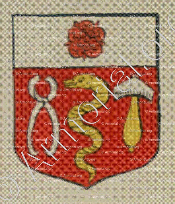 La Communauté des Maréchaux de la ville d'Haguenau (Alsace)_Blason enregistré sous le règne de Louis XIV_France 