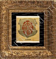 cadre-ancien-or-HAEREN_Wappenbuch der Stadt Basel . B.Meyer Knaus 1880_Schweiz