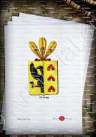 velin-d-Arches-HETTEMA_Armorial royal des Pays-Bas_Europe