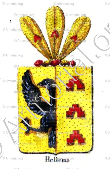 HETTEMA_Armorial royal des Pays-Bas_Europe