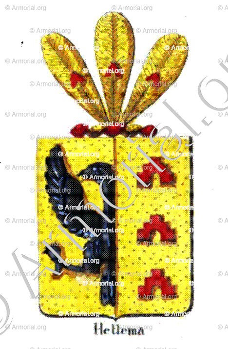 HETTEMA_Armorial royal des Pays-Bas_Europe