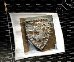 drapeau-de VISSEC_Guy de V. 1324. Abbaye de Gellone. Saint-Guilhem-le Desert._France