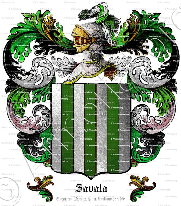 ZAVALA_Guipúzcoa, Vizcaya, Lima, Santiago de Chile._España, Perú, Chili. (1)