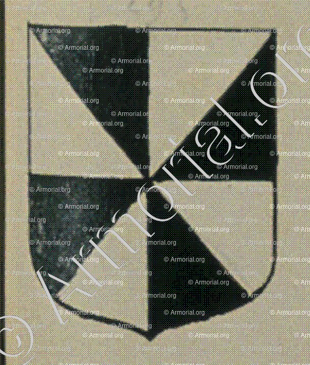 GOSSET (Alsace)_Blason enregistré sous le règne de Louis XIV_France 