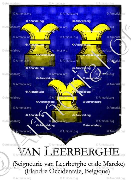 LEERBERGHE_ Anchemant, sgr de Leerberghe_ Belgique