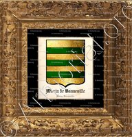 cadre-ancien-or-MORIN de BANNEVILLE_Maine, Normandie._France