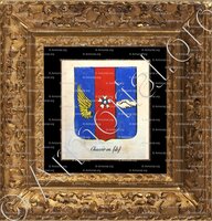 cadre-ancien-or-CHASSIRON (DE)_Noblesse d'Empire._France