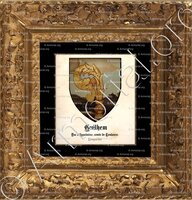 cadre-ancien-or-GUILHEM_Duc d'Aquitaine, comte de Toulouse,_France