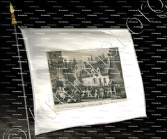drapeau-BESENVAL_Arrestation de Besenval en 1789, Château de Brie._France ()