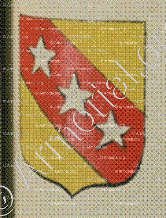 GOTTESHEIM (Alsace)_Blason enregistré sous le règne de Louis XIV_France 