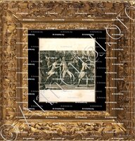 cadre-ancien-or-BESENVAL_Arrestation de Besenval en 1789, Château de Brie._France
