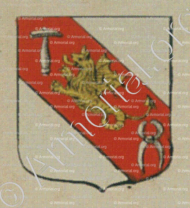 La Communauté des Maréchaux de Strasbourg (Alsace)_Blason enregistré sous le règne de Louis XIV_France 