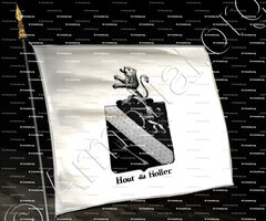 drapeau-HOUT dit HOLLER_Armorial royal des Pays-Bas_Europe