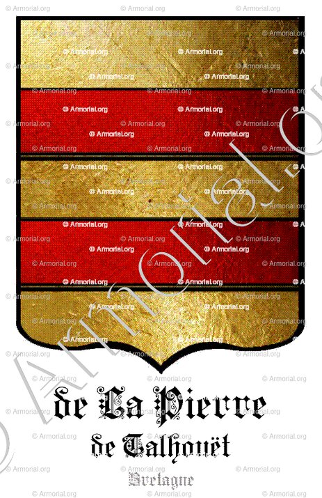 de LA PIERRE de TALHOUËT_Bretagne_France
