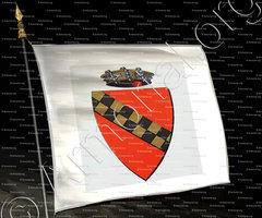 drapeau-LA GRAVE_Ancien Duché de Savoie_États de Savoie