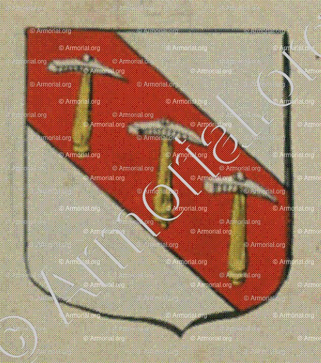 La Communauté des Massons de la ville de Strasbourg (Alsace)_Blason enregistré sous le règne de Louis XIV_France 