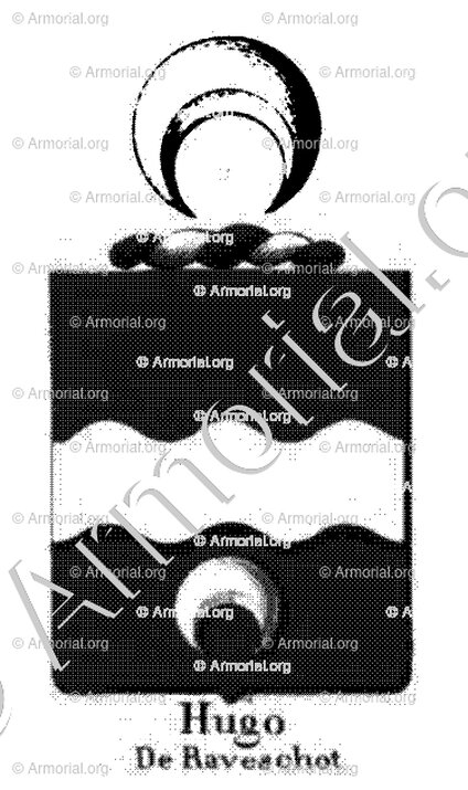 HUGO DE RAVESCHOT_Armorial royal des Pays-Bas_Europe