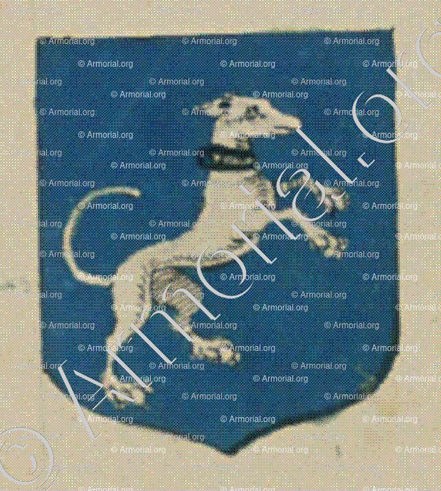 BLOÜIN de HORNSTORFF fe de JESLETTEN (Alsace)_Blason enregistré sous le règne de Louis XIV_France 