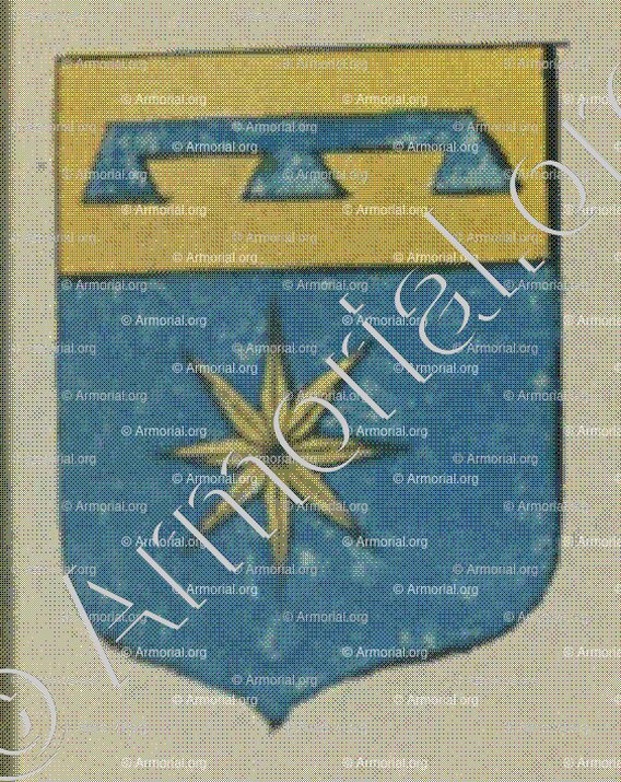 GOUDENDORFF (Alsace)_Blason enregistré sous le règne de Louis XIV_France 