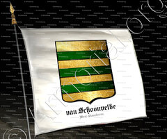 drapeau-van SCHOONVELDE_West-Vlaanderen_België