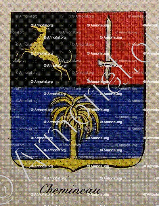 CHEMINEAU_Noblesse d'Empire._France