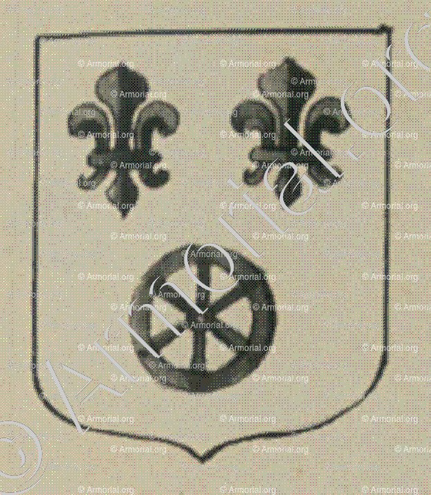 GOUG (Alsace)_Blason enregistré sous le règne de Louis XIV_France 