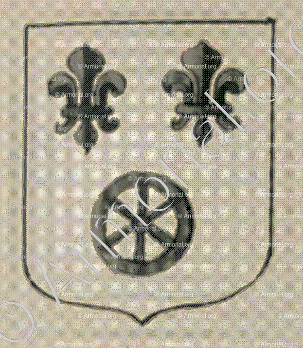 GOUG (Alsace)_Blason enregistré sous le règne de Louis XIV_France 