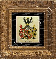 cadre-ancien-or-HALLER_Wappenbuch der Stadt Basel . B.Meyer Knaus 1880_Schweiz