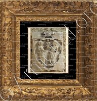 cadre-ancien-or-GUILLAUME des DEUX VIERGES_St. Guilhem-Le-Désert (Languedoc)_France