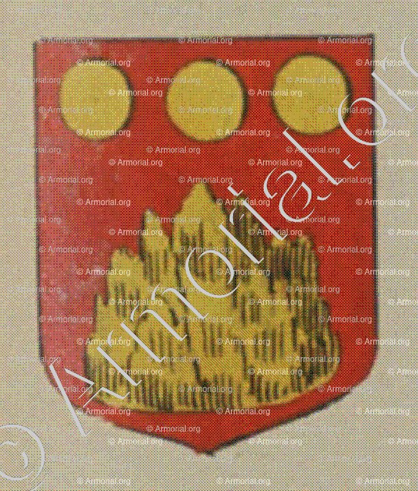 RICHEMONT (Alsace)_Blason enregistré sous le règne de Louis XIV_France 