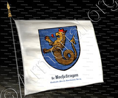 drapeau-ROCHEDRAGON (de)_Armorial du Bourbonnais_ France ()