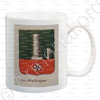 mug-CHICOILET DE CORBIGNY_Noblesse d'Empire._France