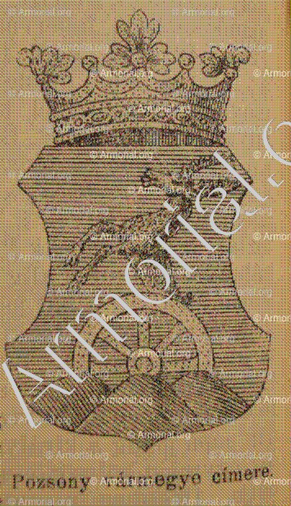 POZSONYV_Vármegye címere._Magyar Királyság