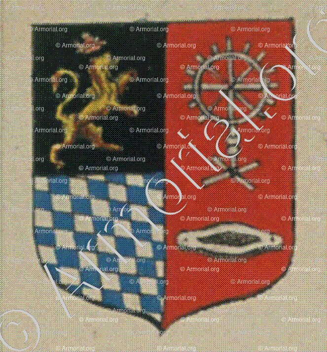 La Communauté des Passementiers de Berschweiller (Alsace)_Blason enregistré sous le règne de Louis XIV_France 