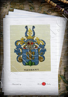 velin-d-Arches-HANHART_Wappenbuch der Stadt Basel . B.Meyer Knaus 1880_Schweiz