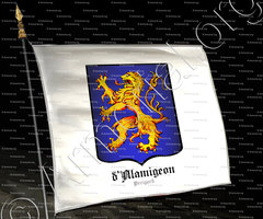 drapeau-d'ALAMIGEON_Périgord_France