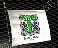 drapeau-TEILLE ou TEILLÉ_Poitou_France (1)