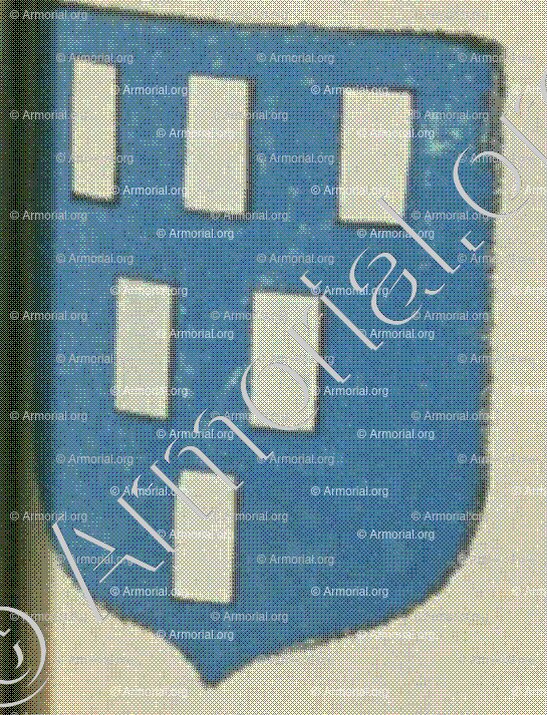 de REAL de PRESSAC (La Rochelle)_Blason enregistré sous le règne de Louis XIV._France