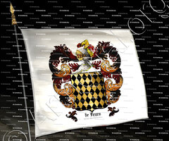 drapeau-de FEURS_Bourgogne, Pays de Tournus, Forez._France (1)