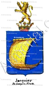 JACQUIER DE LOMPRET, VIRELLE