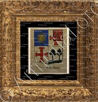 cadre-ancien-or-CHOVET DE LA CHANCE_Noblesse d'Empire._France