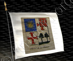 drapeau-CHOVET DE LA CHANCE_Noblesse d'Empire._France
