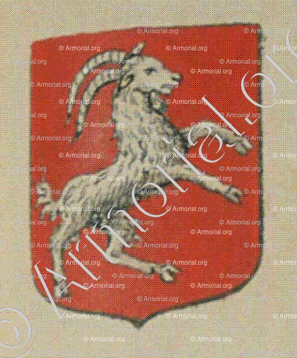 BOCK de BLESHEIM et GERSTHEIM (Alsace)_Blason enregistré sous le règne de Louis XIV_France 