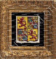 cadre-ancien-or-d'ALBERT_Famille noble du Royaume de France._France...