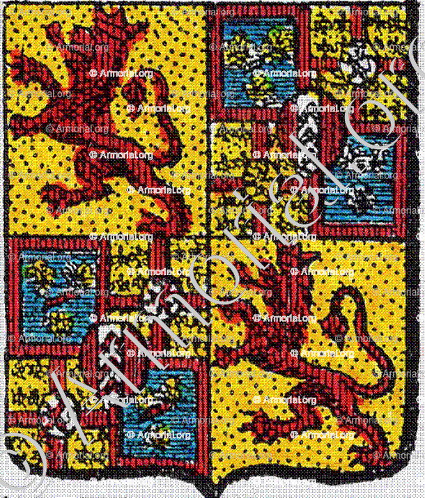 d'ALBERT_Famille noble du Royaume de France._France...