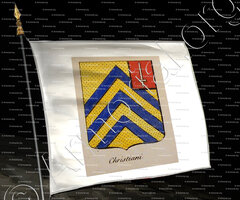 drapeau-CHRISTIANI_Noblesse d'Empire._France