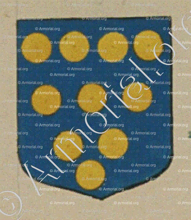 RICQUART (Alsace)_Blason enregistré sous le règne de Louis XIV_France 