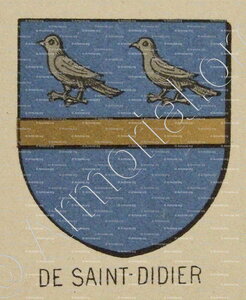De SAINT DIDIER